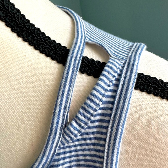 Loft Stripped Tank - Slits on Shoulders - Picture 5 of 5